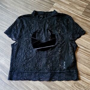 🖤lace top